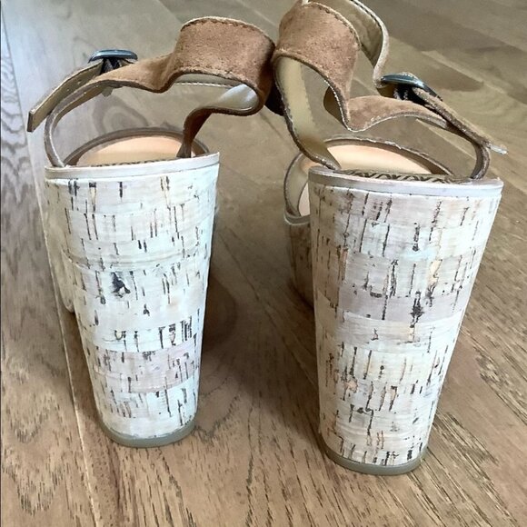 DOLCE VITA PLATFORM CORK SANDALS - Picture 9 of 12